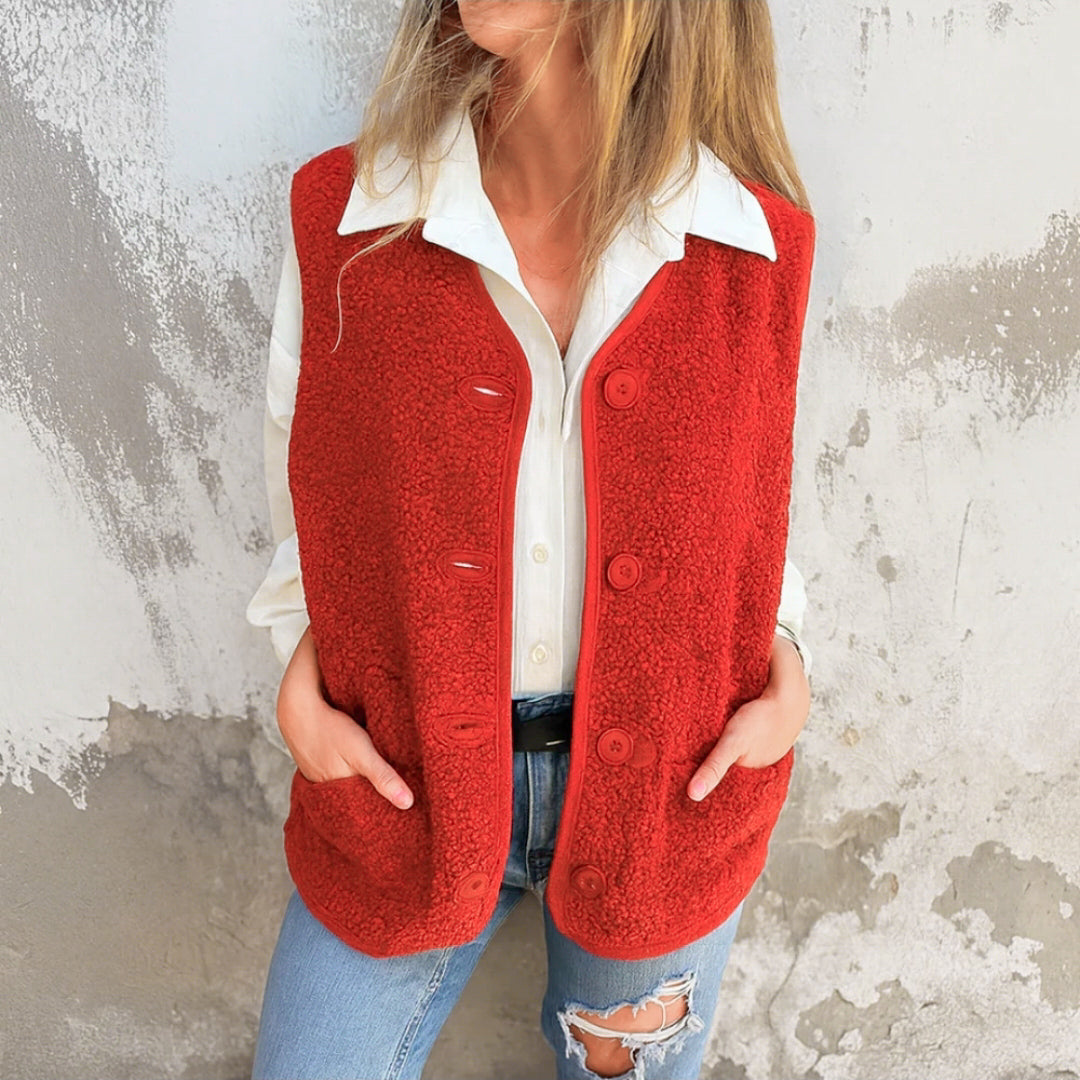 Ebba - Gilet Doux d'Automne